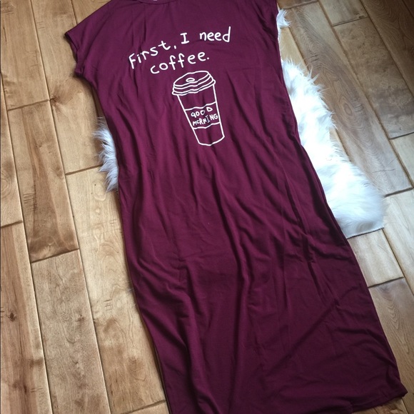 First I Need Coffee Dress - Picture 6 of 8